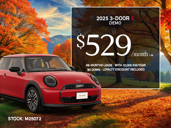 Bannière de MINI Cooper S 2025